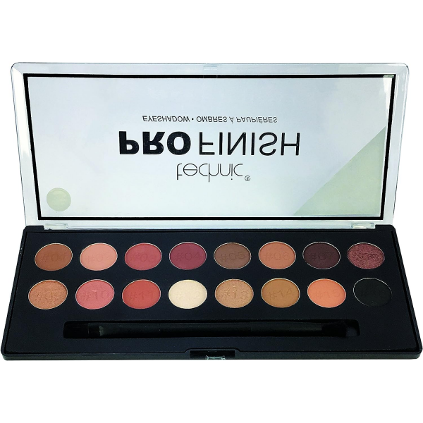 Technic Pro Finish 16 Colour Eyeshadow Palette-Toffee Edition